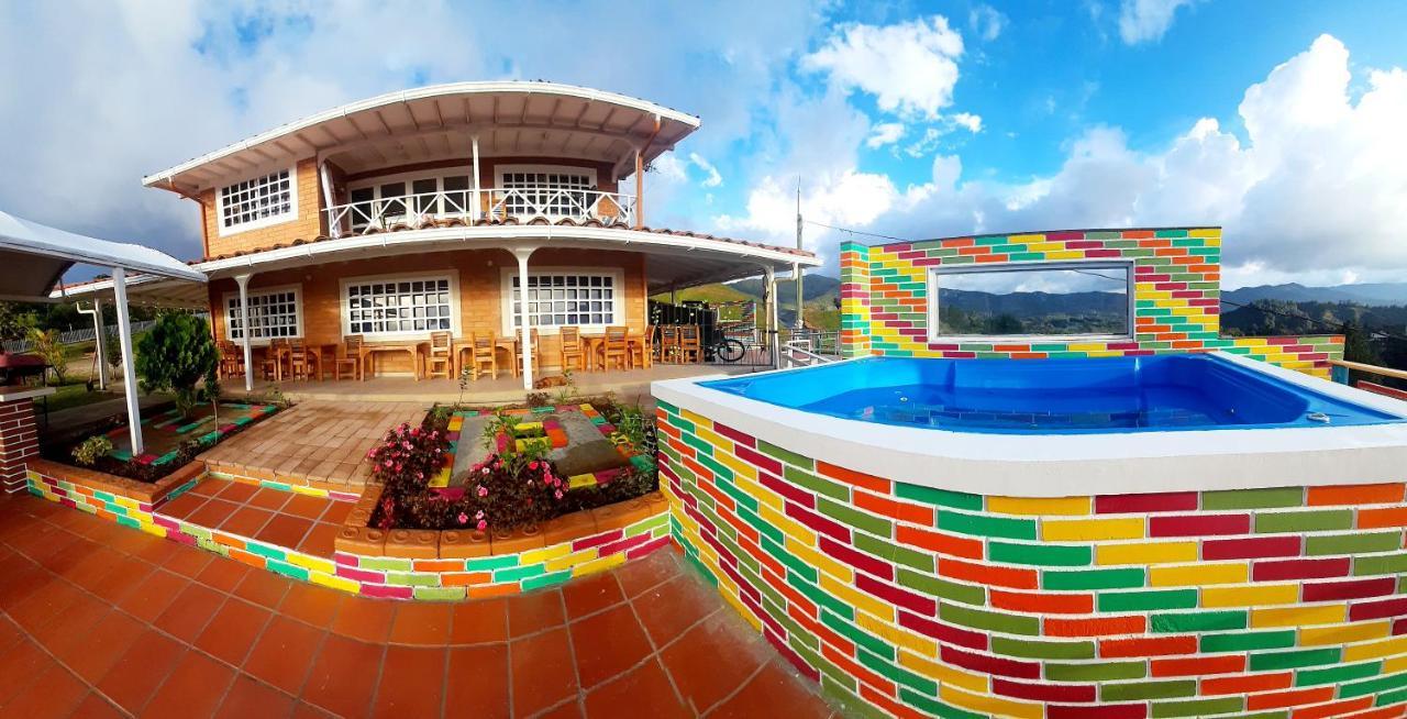 Отель El Mirador De Guatape 2 Экстерьер фото